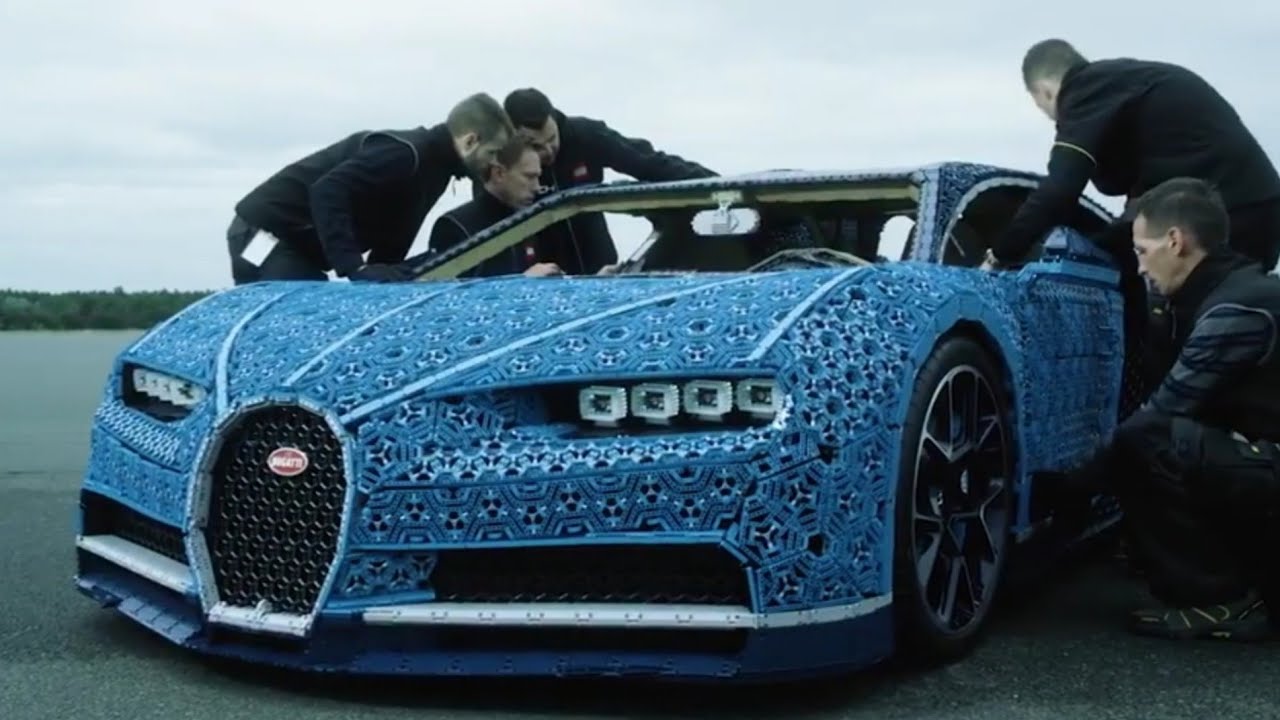 Life - Size Lego BUGATTI ~ Beyond the Brick - Lego