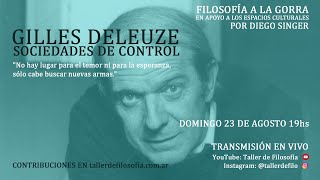 Gilles Deleuze. Sociedades de control