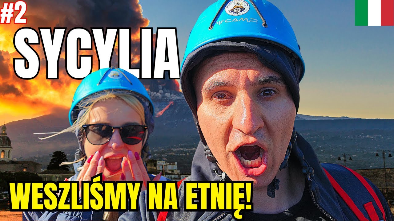 ETNA - Wchodzimy na największy aktywny wulkan w Europie! Sycylia.