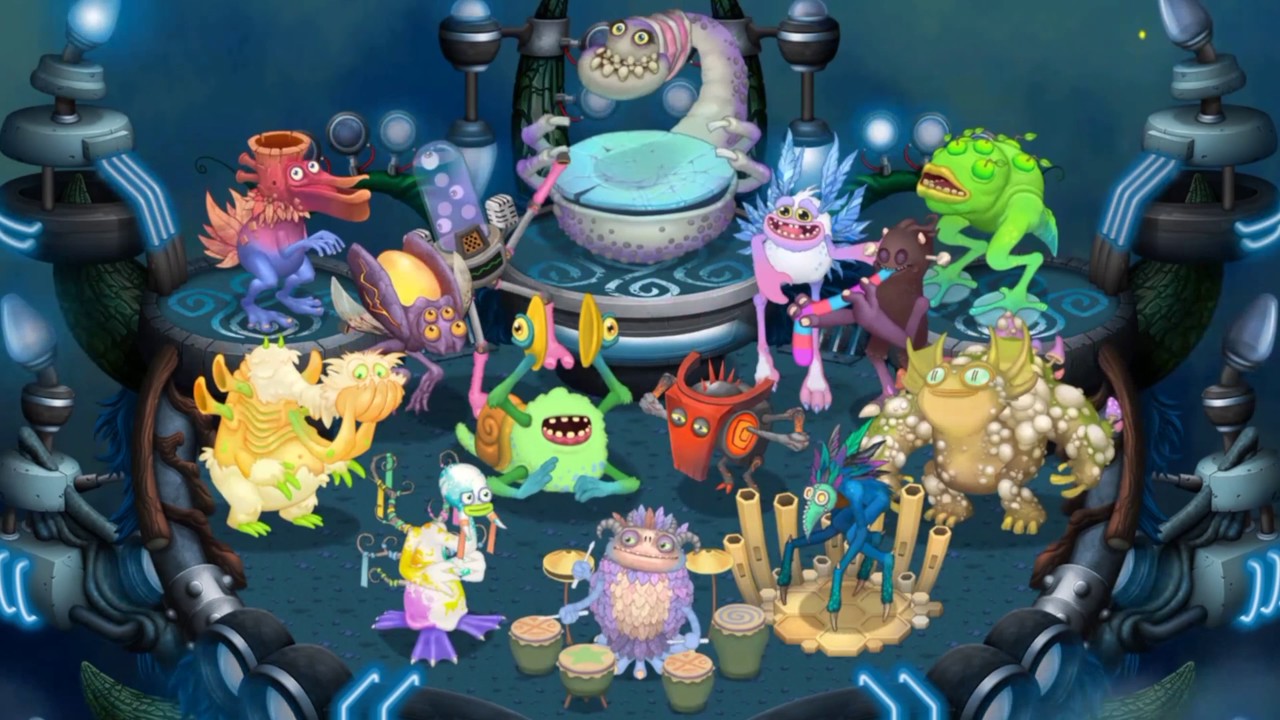 Остров растений my singing monsters все монстры