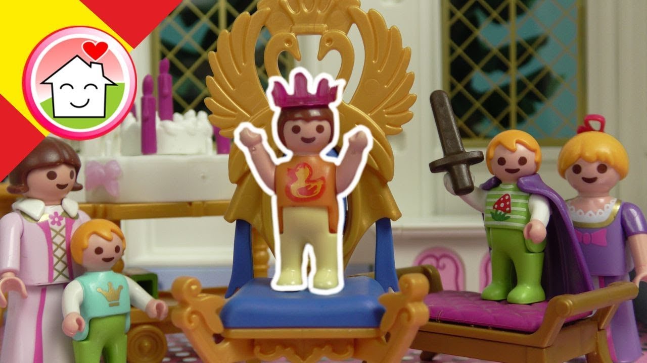 Playmobil en español El cumpleaños de Anna en el castillo - La Familia Hauser
