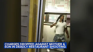 Video shows man punching woman before her son shoots him