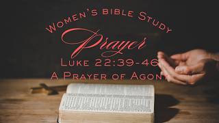 Womens Bible Study: Luke 22:39-46- The Prayer of Agony