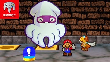 Paper Mario Switch Online N64 - 100% Walkthrough Part 17 No Commentary Gameplay - Electro Blooper