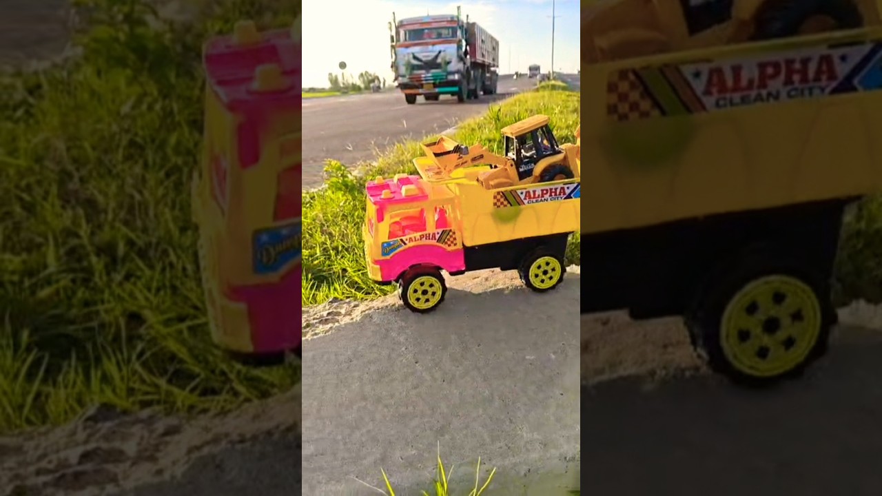 Remote Control Jcb And Dumper Truck Unboxing And Testing Short Video ||