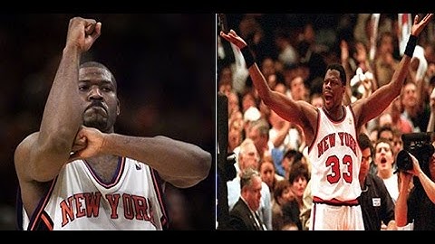 NBA2k17 MyTeam - Dynamic Duo: Patrick Ewing & Larry Johnson Review