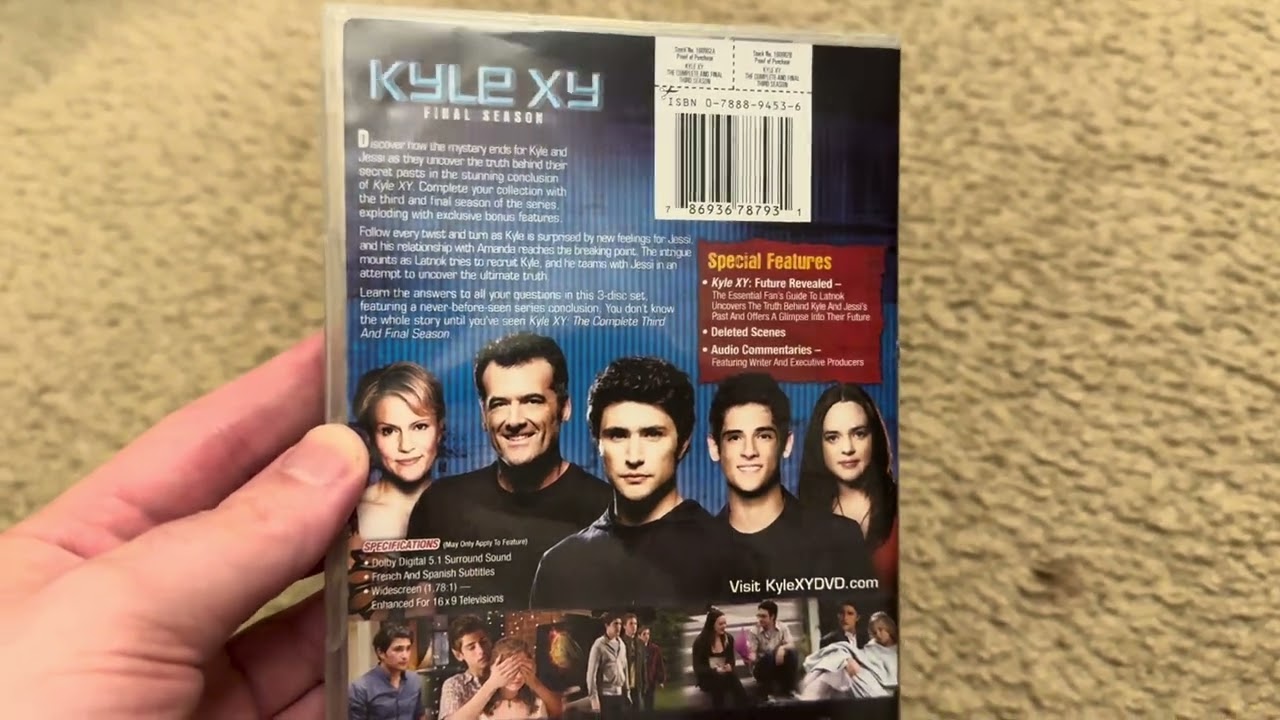 Kyle XY Season 3 DVD Overview - YouTube