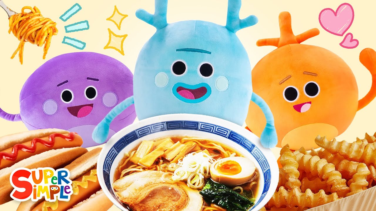 Real World Ramen | Featuring The Bumble Nums Plushies! 😍 | Cartoons For Kids