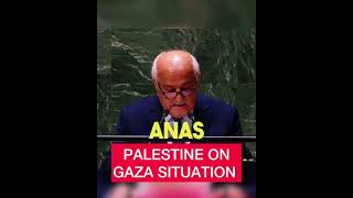Palestine ambassador cries during speech at the UN