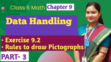 Data Handling Class 6 Math Chapter 9 (Part 3) Ex 9.2 How to draw Pictograph | NCERT CBSE