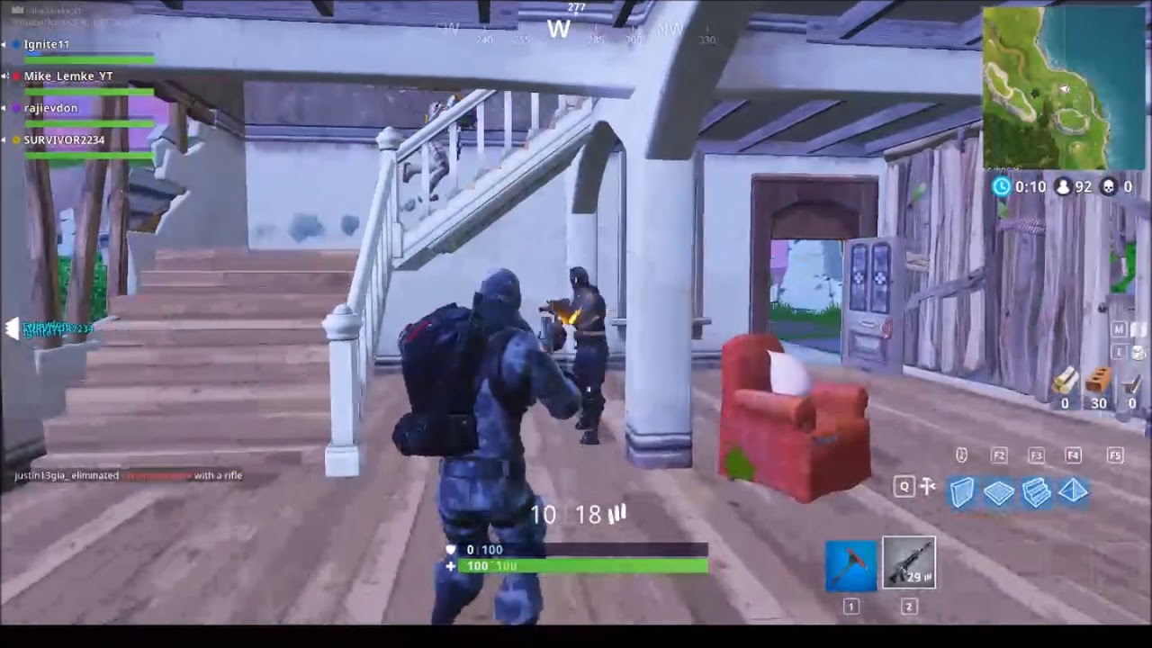 Epic Fortnite Battle Royale highlights #7