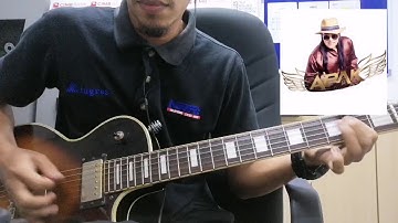 Harry Khalifah a.k.a APAK PADU - Suaramu Syairku ( Guitar Solo Cover)