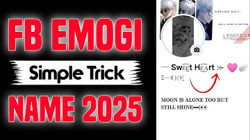 FACEBOOK EMOJI ID NEW UPDATE 2025 | FACEBOOK EMOJI NAME CHANGE 2025