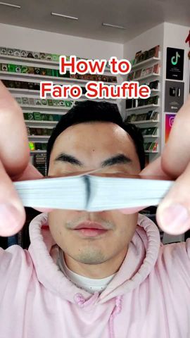 Faro shuffle TUTORIAL