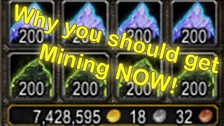 WoW Mining Profession - Why you should get it (WoW Mining Guide) (World of Warcraft Gold Guide)