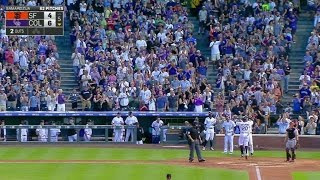 SF@COL: Desmond's three-run shot puts Rockies ahead
