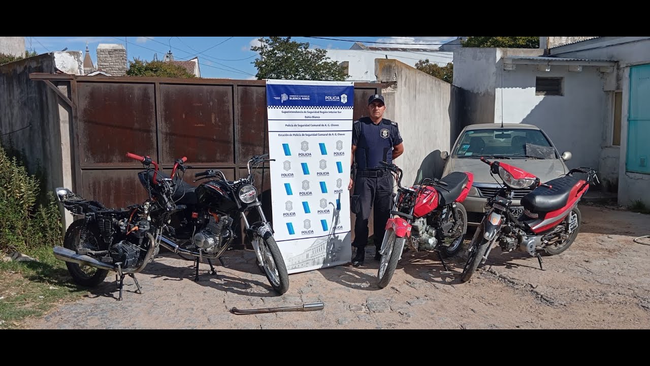 EXITOSOS ALLANAMIENTOS POR PICADAS SE SECUESTRARON 4 MOTOS