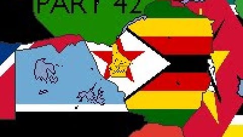 Medium Scale World Flag Map Tutorial Part 42 - Zimbabwe 