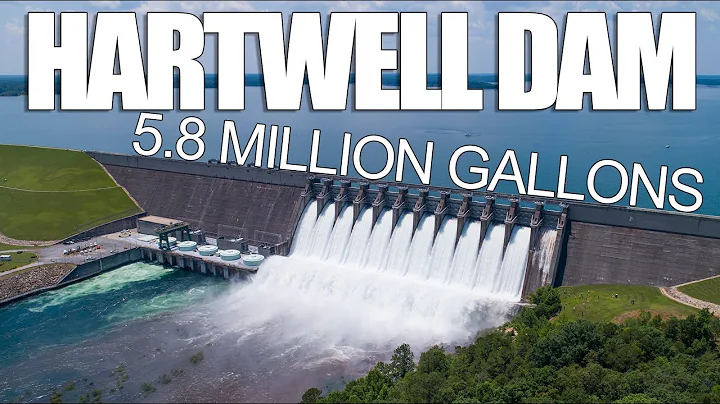 Lake Hartwell Dam 5.8 Million Gallons Released! (4...