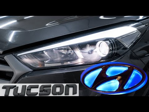 Видео: Hyundai Tucson, замена заднего крыла по науке. Body repair after an accident.