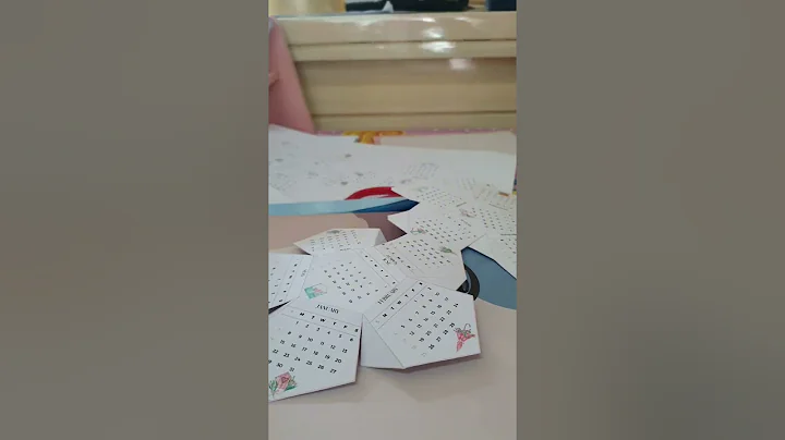 Steps in Making Dodecahedron Minimalist Calendar 2024