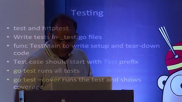 Gophercon India 2016 - RESTful webservices in Golang by Uttam Gandhi