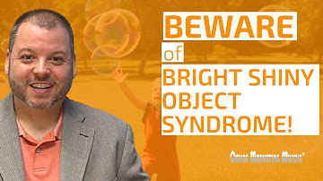 In Business, Beware the Bright Shiny Object!