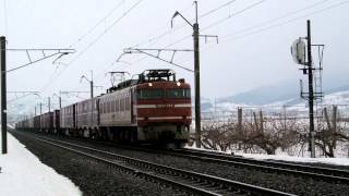 2013.3.16 奥羽本線3099レ・EF81-717号機 青森定期運用最終便