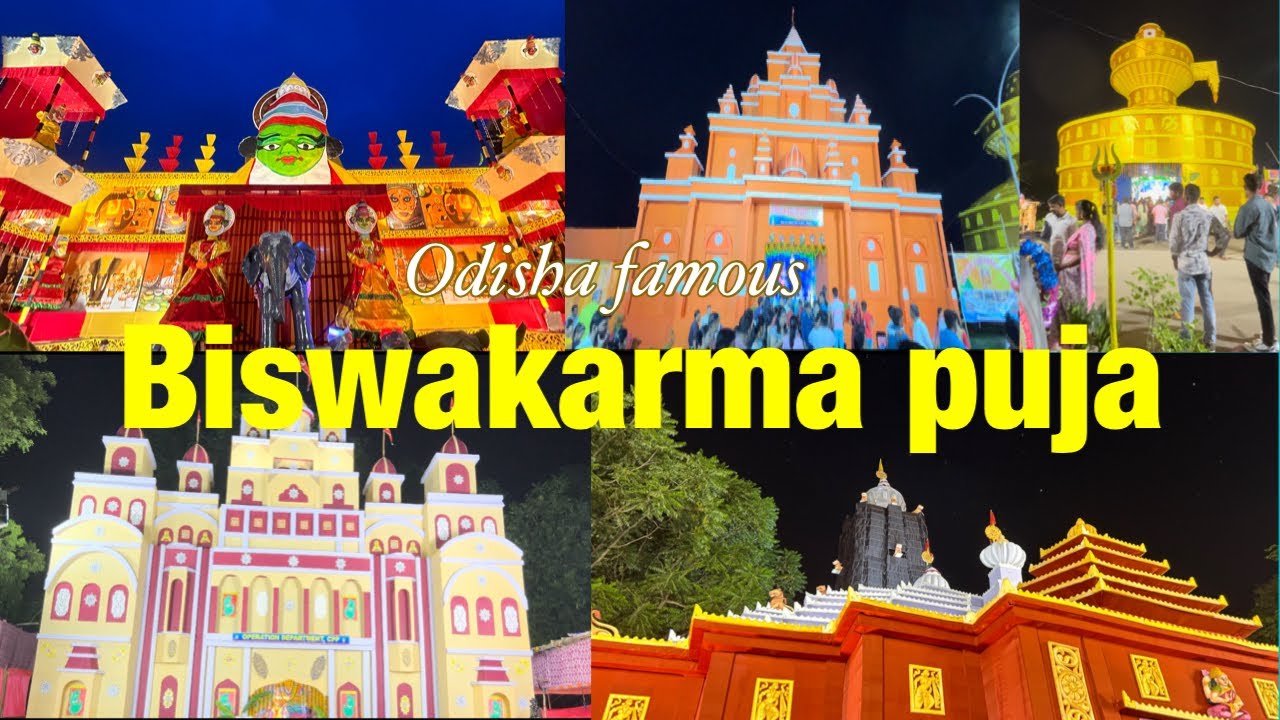 Nalco Biswakarma puja 2024 || Angul || full video in 4K || 17th mandap ||