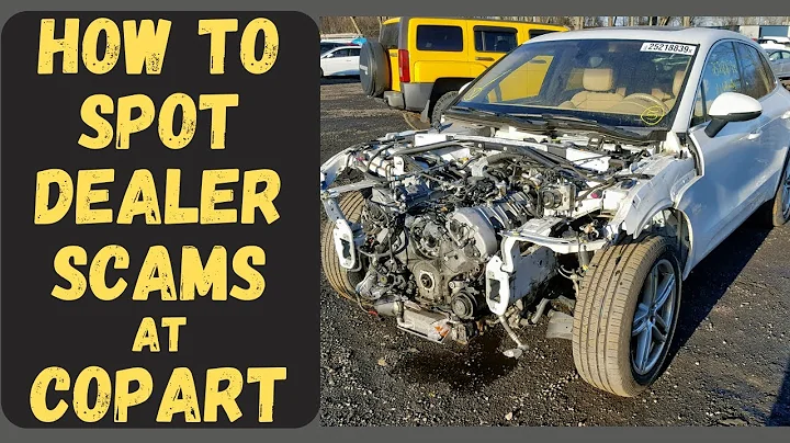 How to Avoid Dealer Scams at Copart and IAA Salvage Auctions? Here is a trick I often use..
