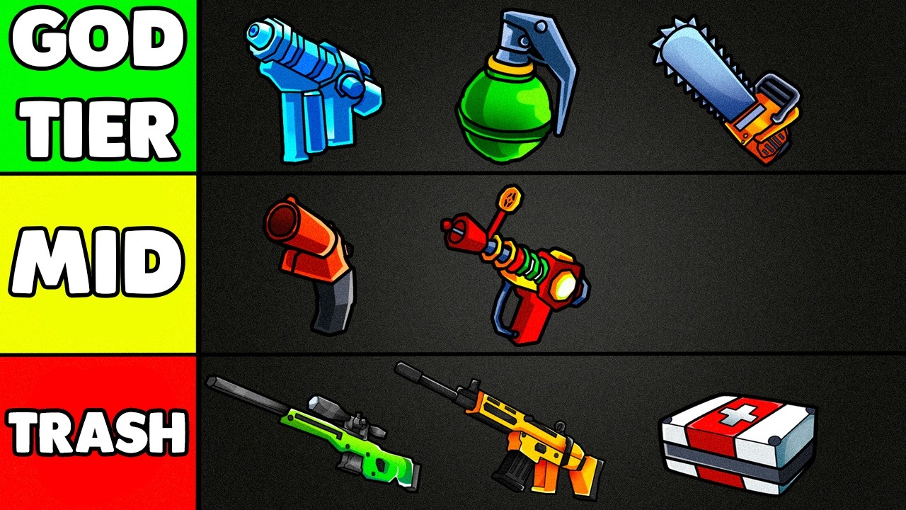 I Ranked EVERY Weapon in Roblox Rivals... - YouTube