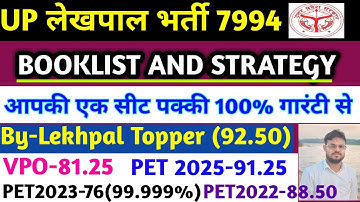 UPSSSC लेखपाल New Vacancy 2025 || कैसे करें UP लेखपाल की तैयारी? || Up Lekhpal Strategy 