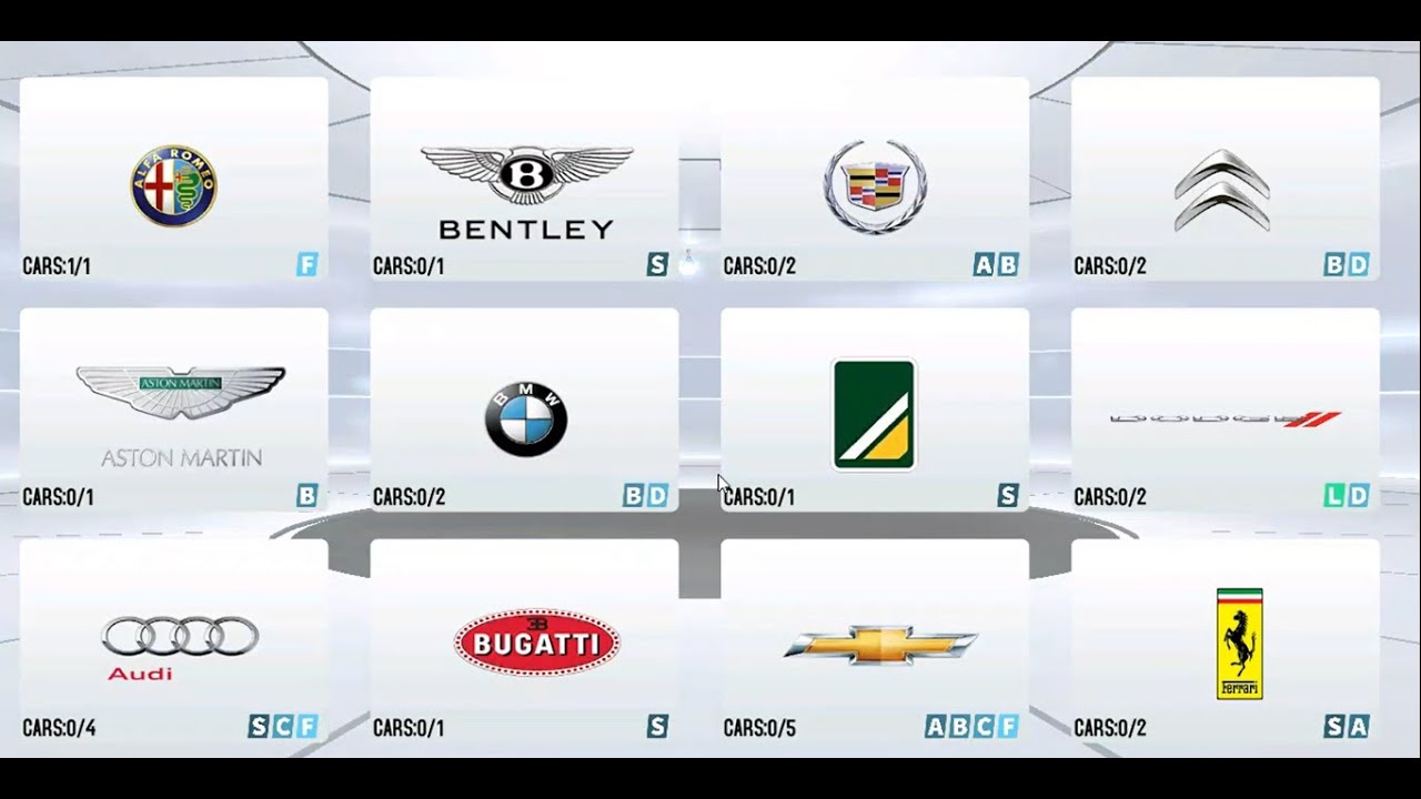 GT Racing 2 Car lists | combominds - YouTube