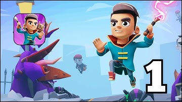 Wizario: Idle Survival - Gameplay Walkthrough Part 1 - Android Gameplay