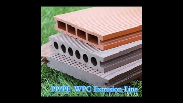 PE/PP WPC Extrusion Line