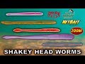Which Shakey Head worm Is The Best? Crystal Clear Underwater Footage!
