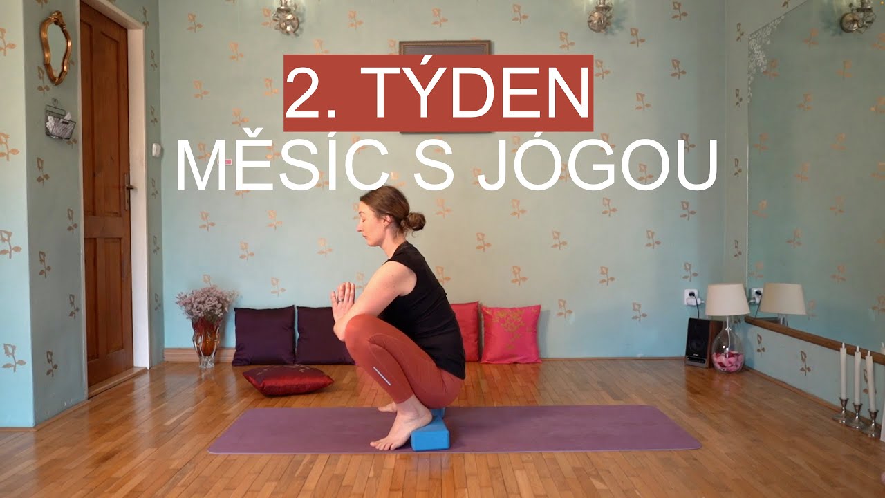 MĚSÍC S JÓGOU | 2.TÝDEN | 21 minut jemné jógy