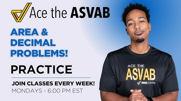 ASVAB Arithmetic Reasoning: Area & Perimeter, Decimal Word Problems Explained!