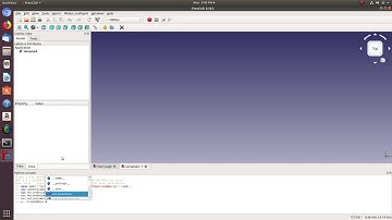 mbdyn-freeCAD GUI