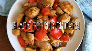 Black Pepper Chicken 