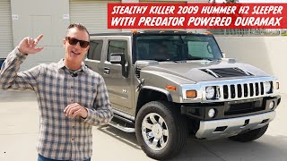 Stealthy Killer 2009 Hummer H2 Sleeper with Predator Powered Duramax Profile