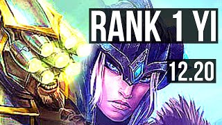 MASTER YI vs SEJUANI (JNG) | Rank 1 Yi, Quadra, 65% winrate, Godlike, 20/5/6 | KR Challenger | 12.20 MASTER YI vs SEJUANI (JNG) | Rank 1 Yi, Quadra, 65% winrate, Godlike, 20/5/6 | KR Challenger | 12.20