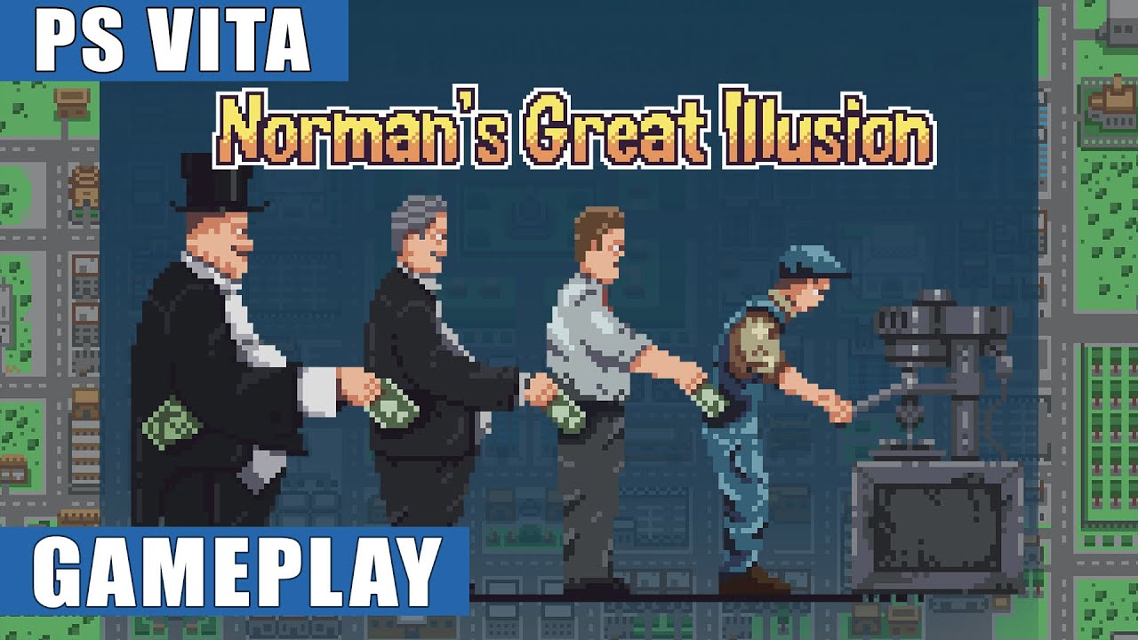 Norman's Great Illusion PS Vita Gameplay