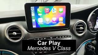 Carplay – Mercedes V Class | Uses Original Screen | Scroll Apps on Phone