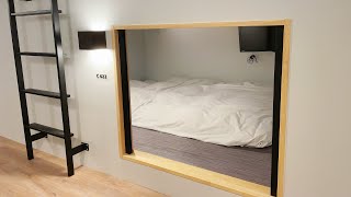 Osakas Most Popular Capsule Hotel Stay At A Hotel That Is Packed Every Day Hotel Atarayo Osaka