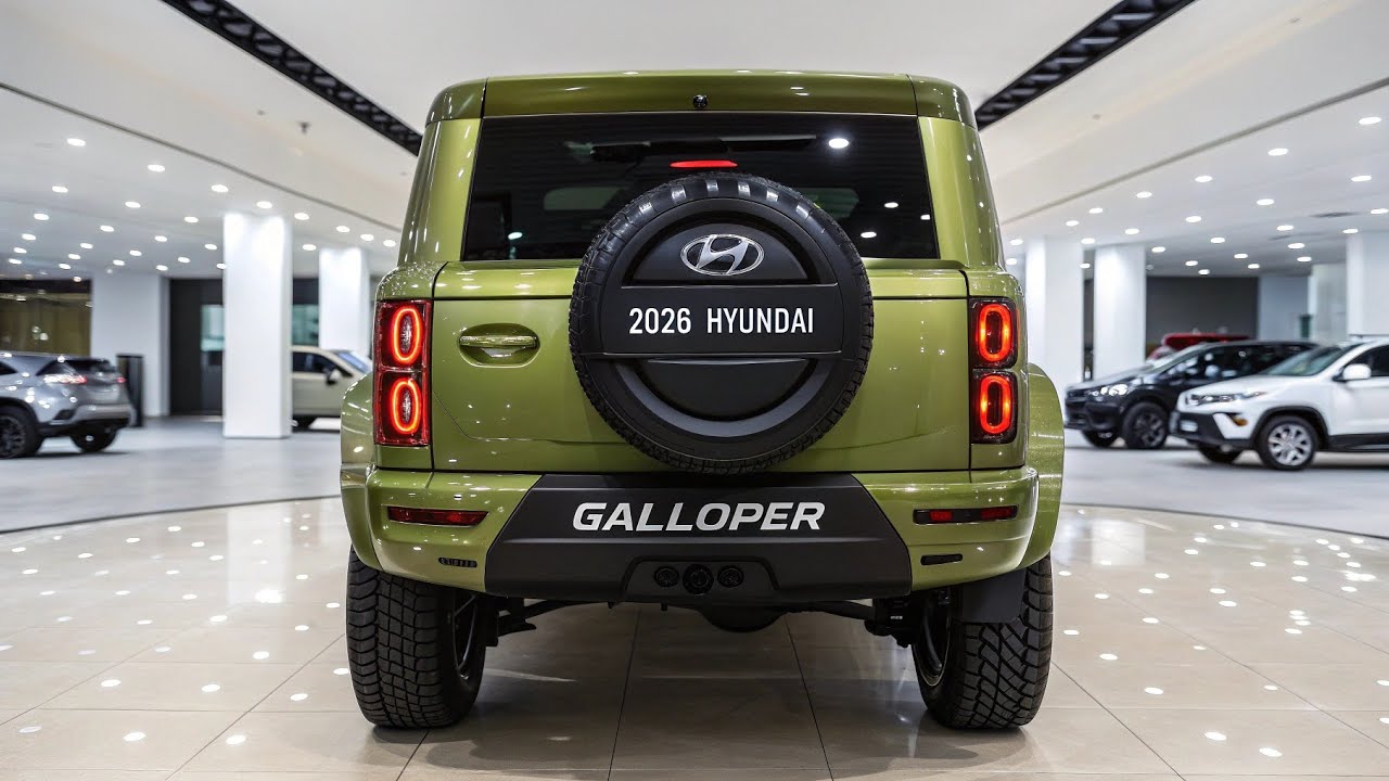 전설의 귀환! 2026 현대 갤로퍼 부활… 이건 진짜 SUV다 😱