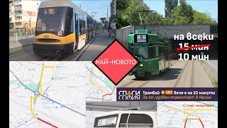 Последните промени на трамвайте в София