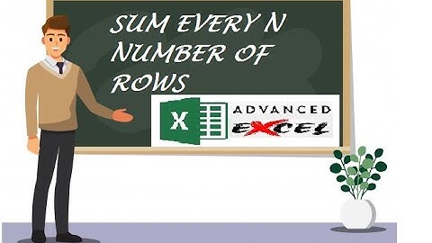 Sum Every N Number of Rows in Excel | Advanced Excel Formula | When ExcelisAdvanceD