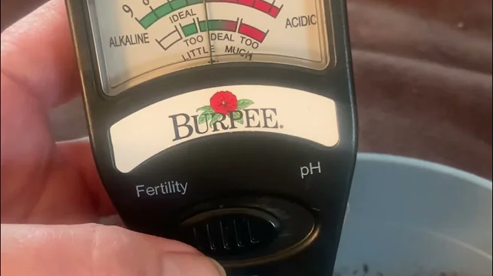 Trying to understand soil pH with a Burpee meter