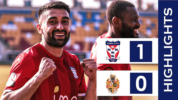 Maziar Kouhyar Debut Goal! | York City 1-0 Spennym...